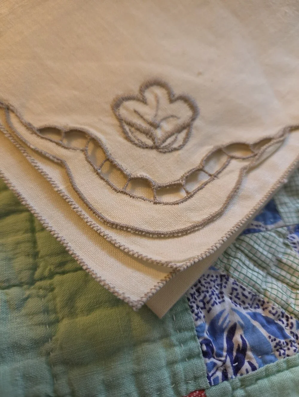 Vintage cream colored